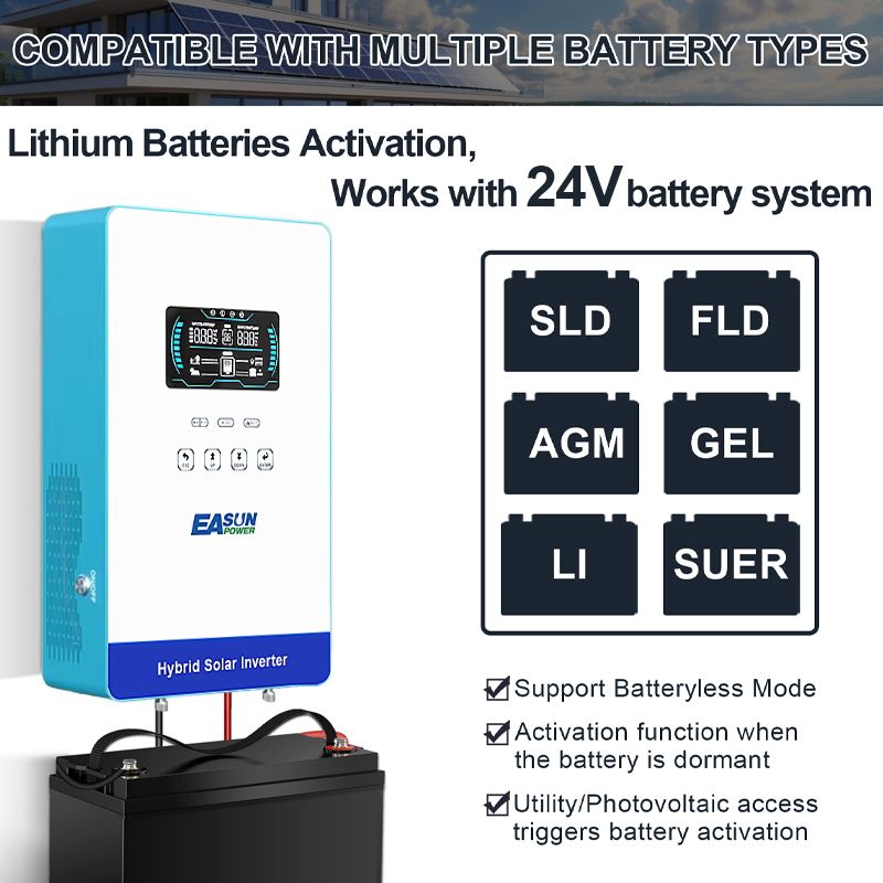 EASUN POWER 4KW 120V Off Grid  - огляд і ціна Grid Tie Inverter Limiter 2000W